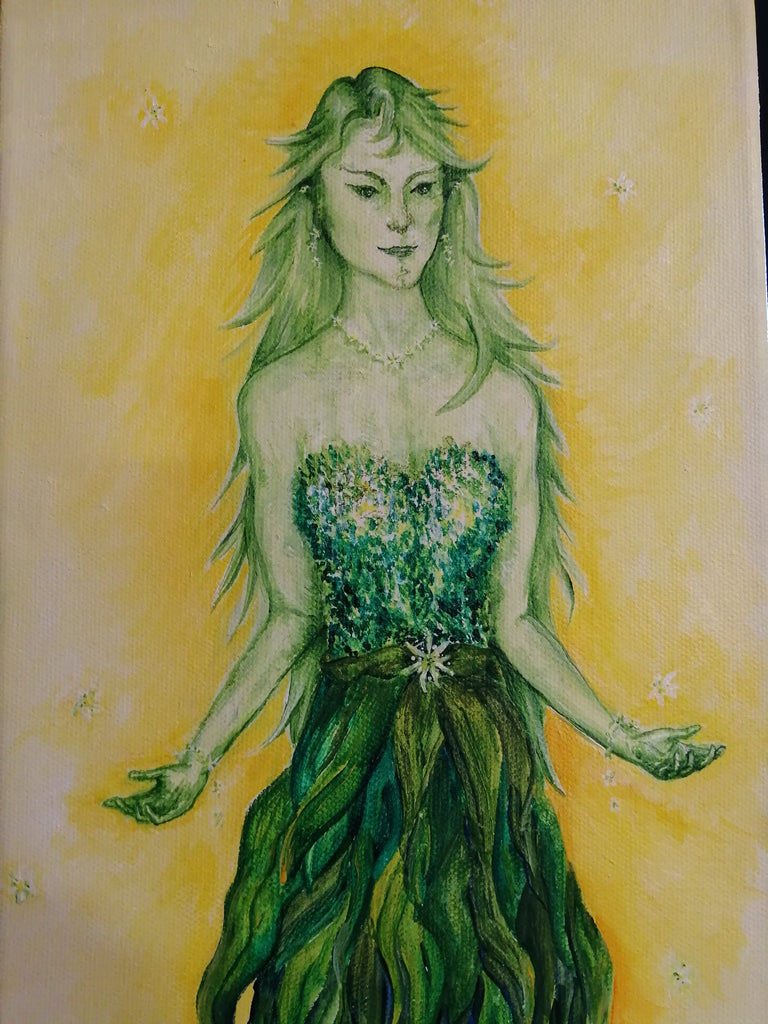 Ramson Maiden - Acrylic on Canvas